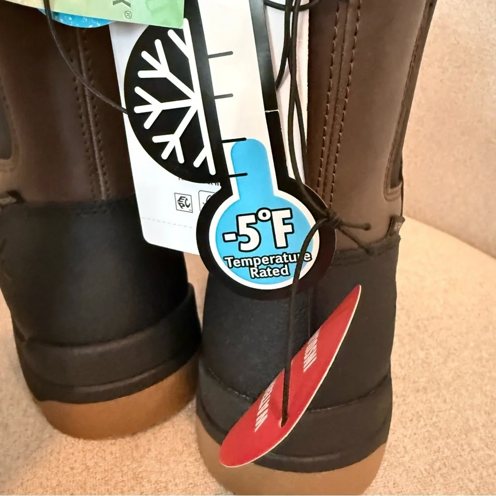 NWT Men’s Ozark Trail waterproof snow boots size 10